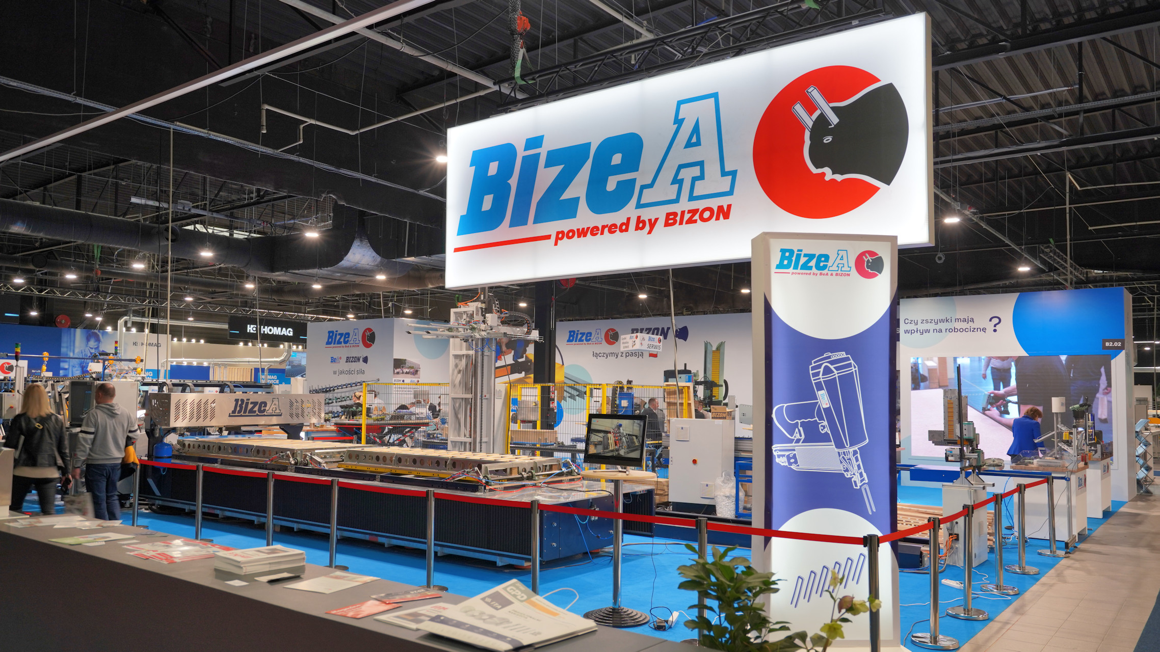 BizeA na targach Wood Tech 2024